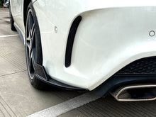Black Rear Bumper Splitter Side Canards for Mercedes CLA C117 C200 C250 2013-2019