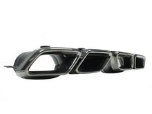 GLS63 Style Rear Diffuser w/ Black Exhaust Tips for Mercedes GLS X166 LCI 2016-2018