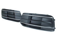 Pair Front Bumper Fog Light Grilles For Audi Q5 Non-S-Line 2018-2020