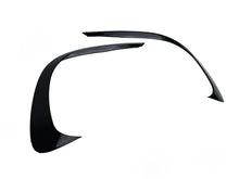 Black Front Bumper Splitter Canards for Mercedes W206 C300 C43 AMG Sedan 2022-2024