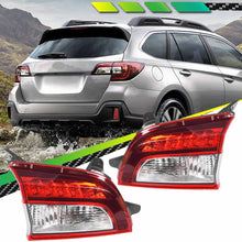 Pair LH+RH Tailgate Inner Light Suit LED Tail Lamp For Subaru Outback 2014-2021