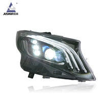 LED DRL Sequential Headlights Assembly for Mercedes Benz Metris/Vito W447 16-23