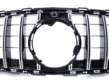 Front Bumper GTR Style Grille Black/Chrome For Mercedes-Benz C200 C300 AMG W206 Sedan 2022–2023
