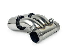 Siver Exhaust Muffler Tips Fit For Porsche 981 Cayman Boxster 2013-2016 et186