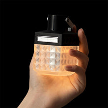 Retro LED Camping Light Torch Lantern USB Rechargeable Long Range Portable Hanging Tent Lamp