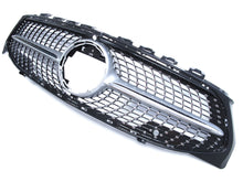Black/Silver Diamond Front Grill for Mercedes CLA C118 2020-2023 fg94