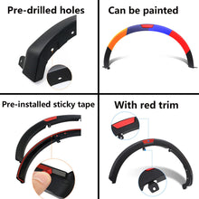 Matte Black Fender Flares Wheel Arch for Nissan Navara NP300 2015-2023 Dual Cab