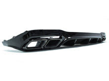 E63 AMG Rear Diffuser + Black Exhaust Tips for Mercedes W213/S213 AMG Pack 2016-2019 di33