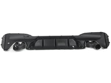 Glossy Black M5 Style Rear Bumper Diffuser w/ Exhaust For 2017-2023 BMW G30 540i