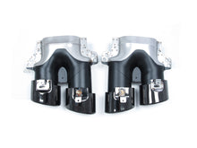 AMG Style Rear Diffuser + Exhaust Tips For Mercedes W205 S205 C180 C200 C43 AMG Sedan 2015-2021
