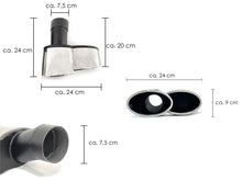 Chrome Exhaust Tips for MERCEDES AUDI BMW Bentley Porsche