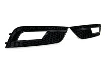 Pair Front Bumper Fog Light Covers For Audi A4 B8.5 Non-S-Line 2013-2016