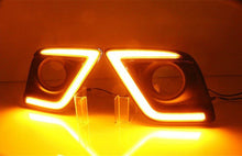 2x DRL For Toyota Hilux Revo 2015 2016 LED Daytime Running Light Fog Lamp Turn