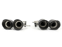 Matte Carbon Exhaust Tips Replacement for Alfa Romeo Stelvio Twin Dual Muffler Pipe