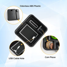 Car Center Armrest Storage Box Organizer Tray For 2020-2025 VW T-Cross