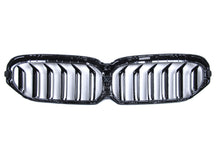 Gloss Black Front Bumper Grille Grill for BMW 5-Series G30 G31 2022-2023 W/ Camera fg113