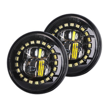 Pair 4.5 inch LED Fog Lights Clock Design For Harley Road King Electra Glide Motorcycle Model
