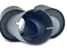Matte Carbon M550i Dual Exhaust Tips for BMW G30 G31 5 Series M-Sport 2017+