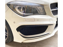 Black Front Bumper Splitter Canards for Mercedes CLA C117 C200 C250 AMG 2013-2019