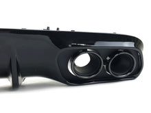 C43 AMG Style Rear Diffuser + Round Exhaust Tips For Mercedes-Benz W205 C205 C300 C43 Coupe AMG 2015-2021