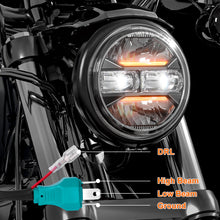 5.75 inch LED Headlight with Turn Signal & DRL for Harley Davidson Indian Motorcycles