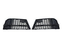 Pair Front Bumper Fog Light Covers For Audi A3 8V Non-S-Line 2017-2020