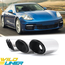 Chrome Exhaust Tips For 2017-2022 Porsche Panamera 971
