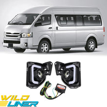 LED DRL Daytime Running Fog Light for Toyota Hiace 2014-2018