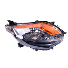 Pair LH+RH Black Headlight Lamps for Mitsubishi Triton MQ GLX 2015-2018 Ute