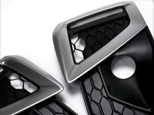 Chrome Fog Light Grill Cover for Audi A4 B9 Sline 2020 2021 2022