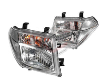 Set Pair LH+RH Headlight Lamp For Nissan Navara D40 D40T MNT Thai Built 2008-2014