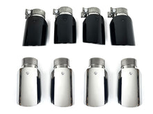 4pcs Universal 62mm Exhaust Tips for Porsche 911 996 997 Macan Cayenne Base