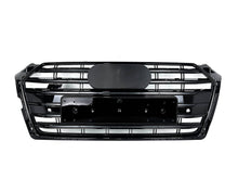 Gloss Black S5 Style Front Bumper Grille For Audi A5 S5 B9 2017–2019