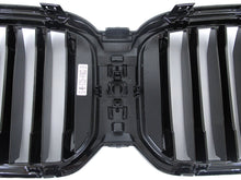 For 2022+ BMW X3 G01 X4 G04 Glossy Black Front Kidney Grille Grill w/o Camera