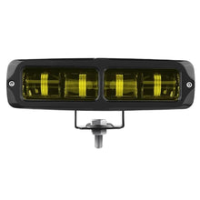 2x 6" LED Work Light Bar Spot Pods Amber Fog Lamp Offroad Drving Trcuk & Wiring