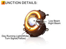 Sequential LED Headlights For 2007-2013 Mini Cooper R56 R57 R58 R59