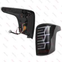 air LED Smoked Rear Tail Light Lamps for Mitsubishi Triton MQ 2015-2018