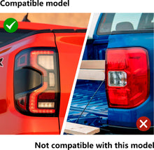 Tail Light Headlight Covers Trim Combo For Ford Ranger Raptor Next Gen 2022-2025
