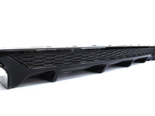 Glossy Black Rear Diffuser Exhaust tips For Audi A4 B9 Sedan Non-Sline 2017 2018 2019 di153
