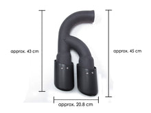 Exhaust Tips Replace For Porsche 958.1 Cayenne 92A V6 Long Tailpipe 2011-2014