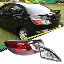 Set LH Left Tail Light+Inner BootLid Lamp For Mazda 3 BL 09~13 Sedan Neo Maxx
