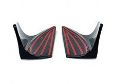 Black Front Bumper Splitter Apron for Mercedes W206 C200 C300 C43 Sedan AMG 2022-2024
