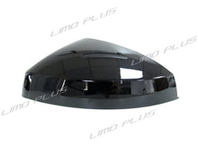 Gloss Black Mirror Cover Caps for AUDI A3 8V S3 RS3 w/ Lane Assist 2013-2020 mc51