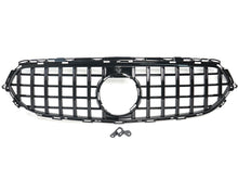 GT Style Front Grille Gloss Black for Mercedes W213 2021-2023 Standard Bumper Sedan