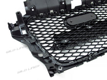 Gloss Black Sport Mesh Honeycomb Front Grille For Audi A3/S3 8V 2013–2016