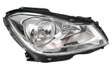 RH Right Head Light Lamp Halogen (Chrome) For Mercedes Benz C Class W204 LCI 2010-2014 Sedan / Wagon / Coupe