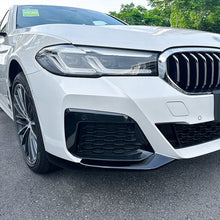 Front Bumper Canards Fins for 2017-2020 BMW G30 with Sports Package