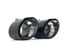 4Pcs Carbon Fiber Exhaust Tips for BMW M2 G87 M3 G80 M4 G82 G83 2021+