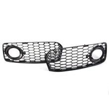 Black Fopg Light Cover Lower Grille for Audi A5 b8 S-line S5 2008-2012