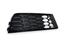 Pair Front Bumper Honeycomb Fog Light Grilles Audi A4 B9 Non-S-Line 2017-2019